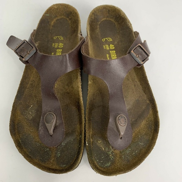 Birkenstock Shoes - Birkenstock Gizeh Sandal Moca Brown